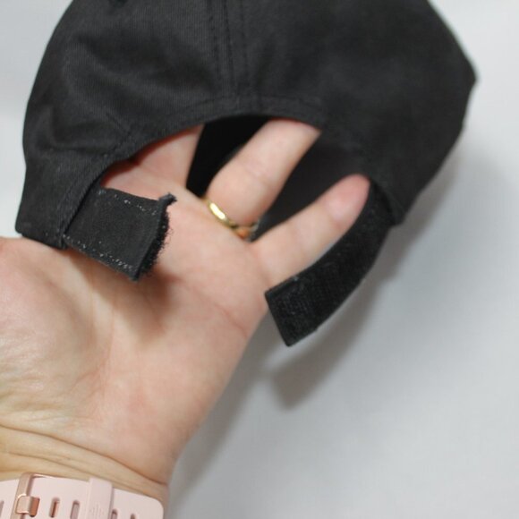 Black Jeweled Baseball Cap - Picture 7 of 9